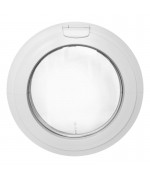 Fenêtre ronde à l'italienne PVC oeil de boeuf Blanc