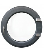 Fenêtre ronde à la française PVC en couleur oeil de boeuf