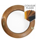 Fenêtre ronde à la française PVC en couleur oeil de boeuf