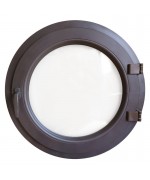 Fenêtre ronde à la française PVC en couleur RAL