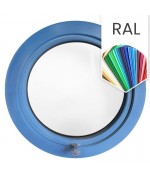 Fenêtre ronde à l'italienne PVC en couleur RAL