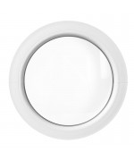 Fenêtre ronde fixe PVC blanc oeil de boeuf - livraison rapide