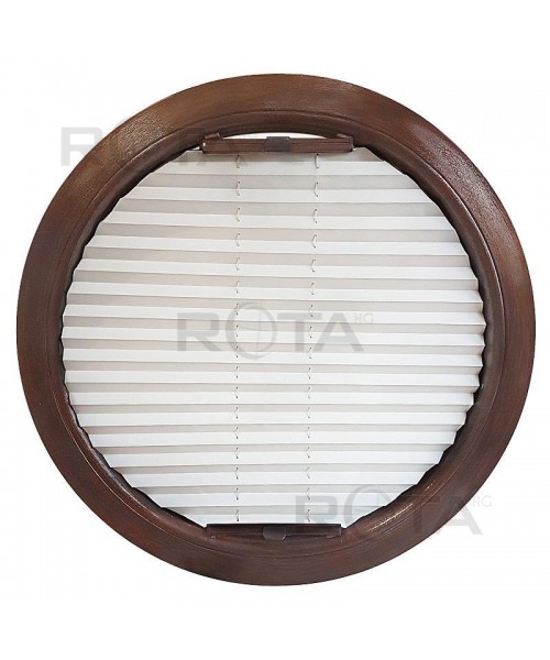 Store plissé - acheté avec une fenêtre ronde ROTA