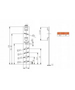 Pattes de fixation pour les menuiseries PVC VEKA