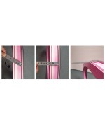 Pattes de fixation pour les menuiseries PVC VEKA