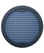 Store plissé - acheté avec une fenêtre ronde ROTA