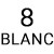 8mm Blanc