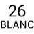 26mm Blanc